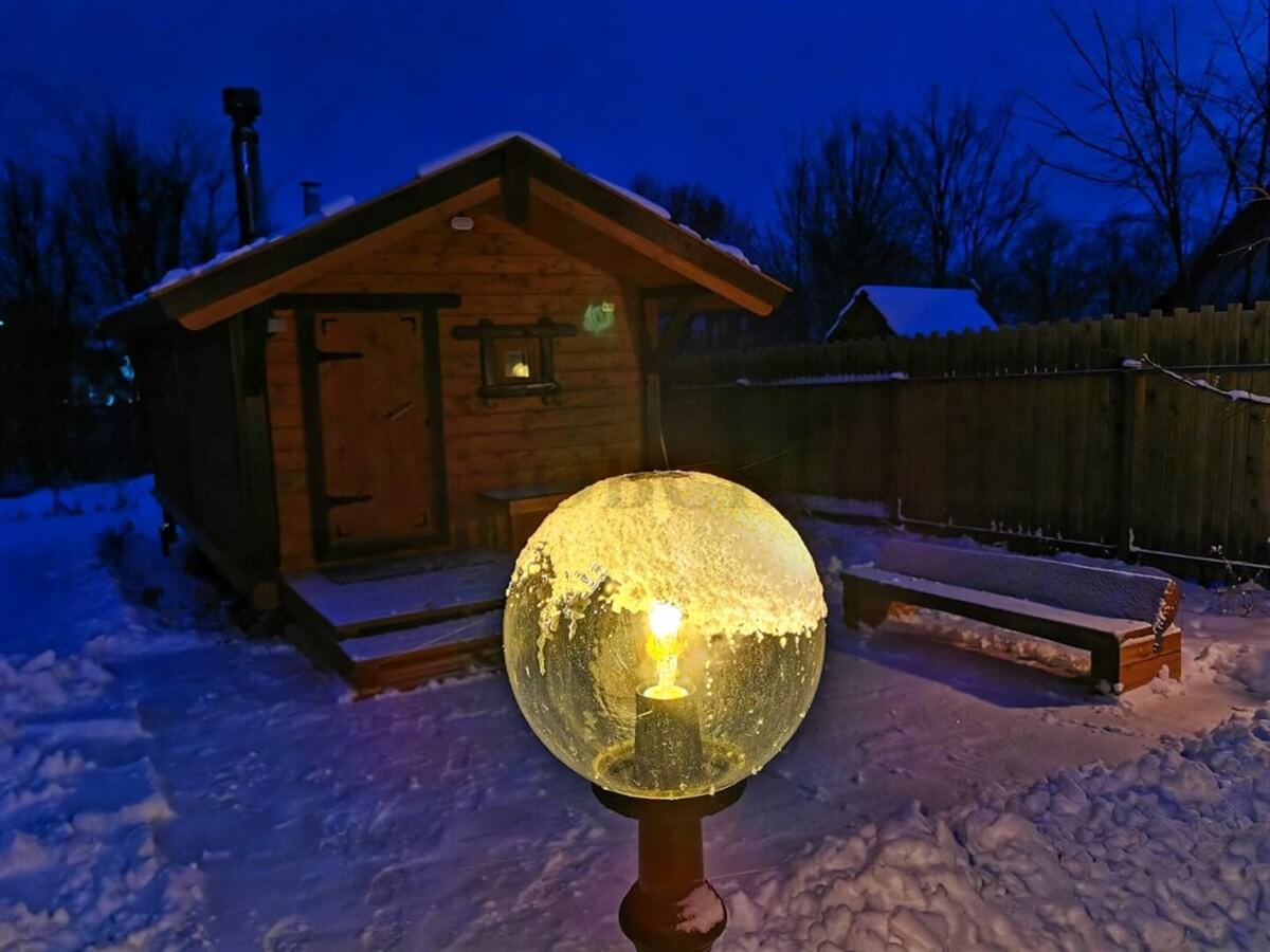 Каркасная баня «Калина Красная» — внешний вид. Фото 5