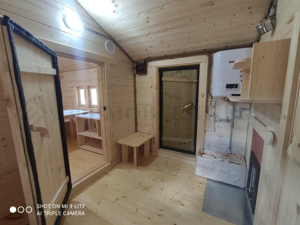 Каркасная баня «Русская Сказка». Фото 2