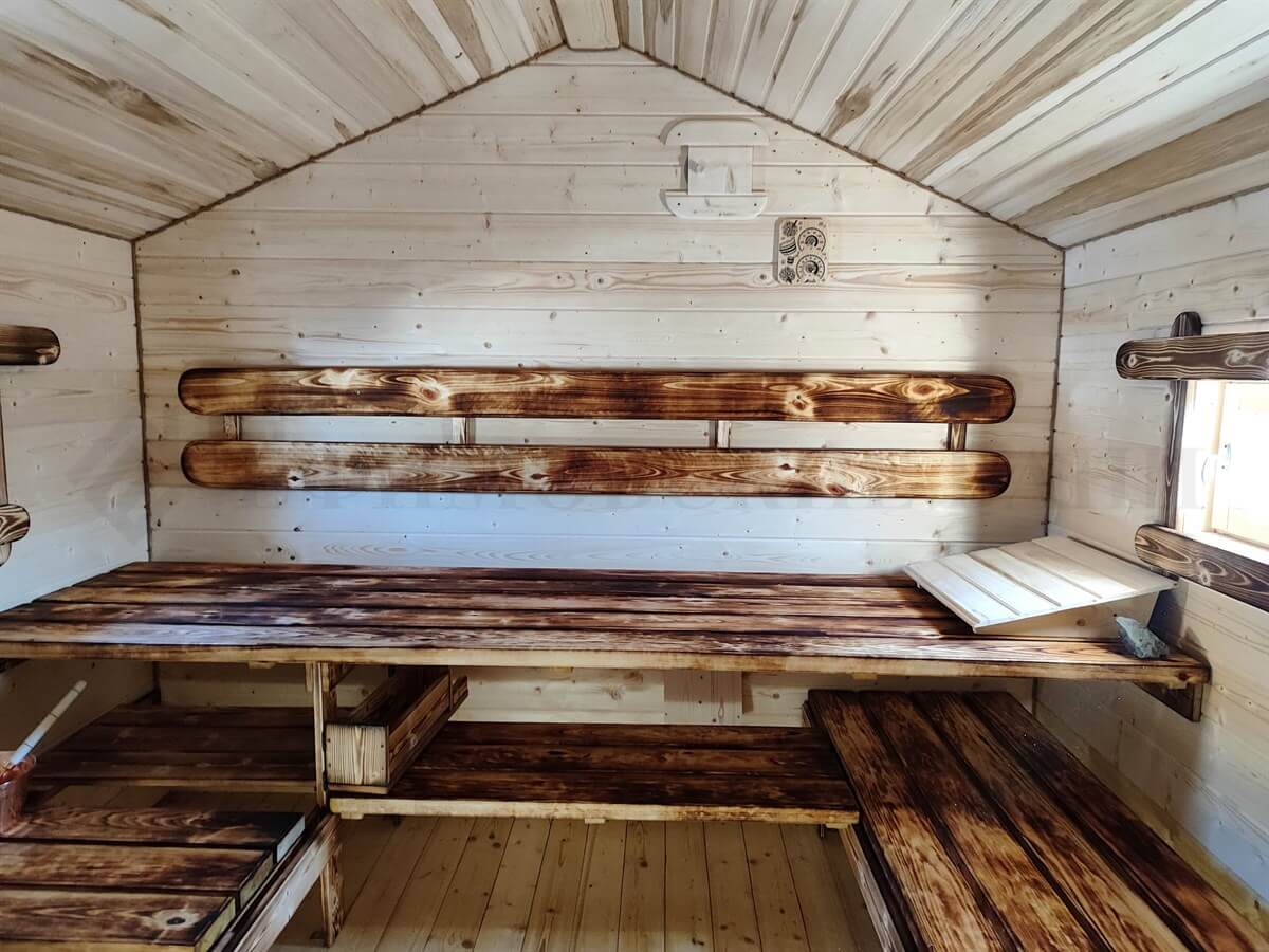 Каркасная баня «Белая Берёза». Фото 3