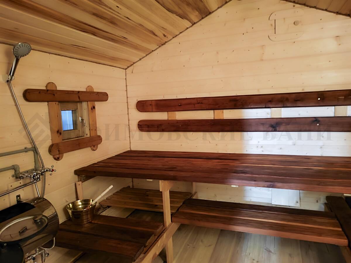 Каркасная баня «Калина Красная». Фото 1