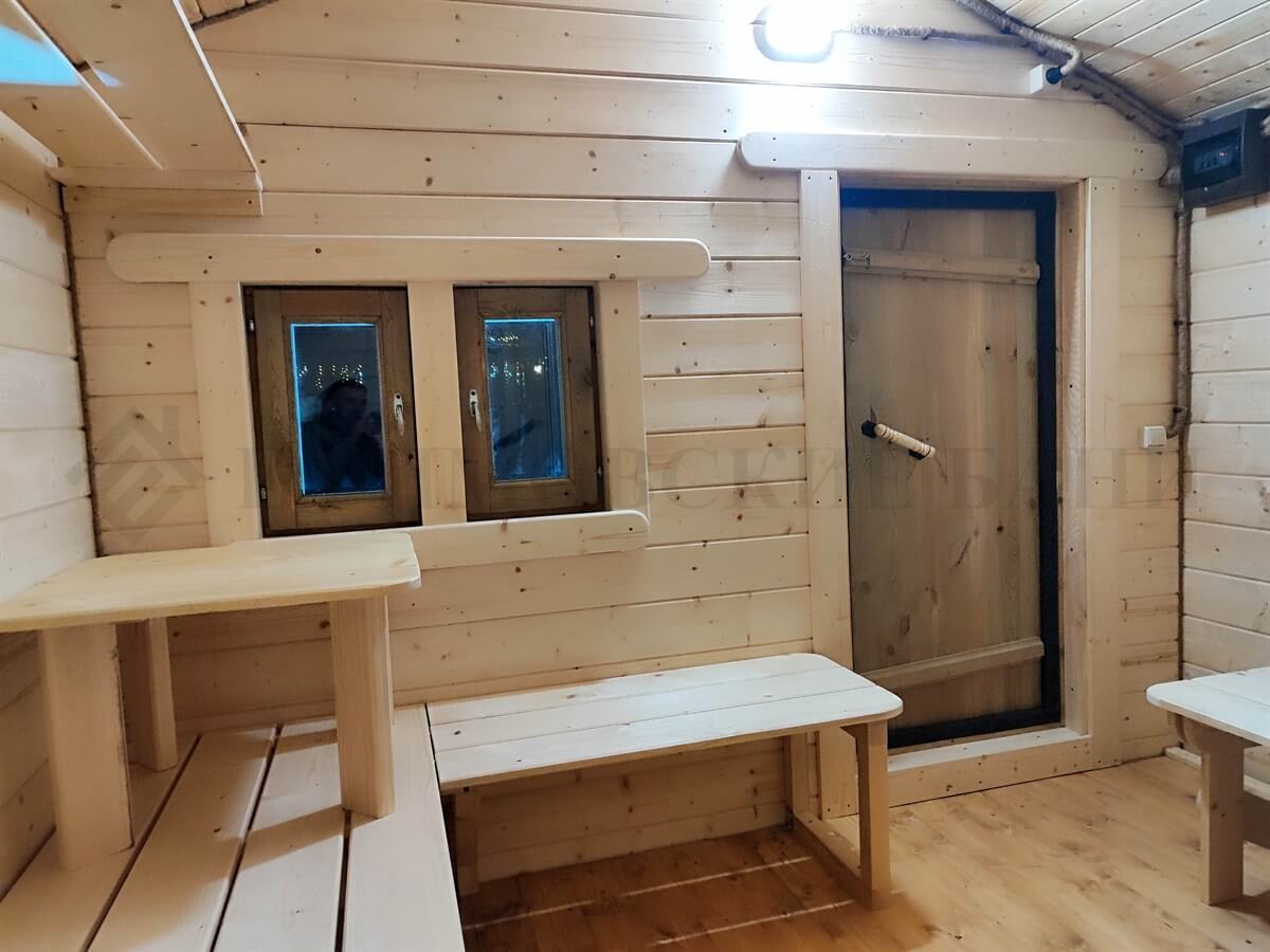 Каркасная баня «Калина Красная». Фото 8