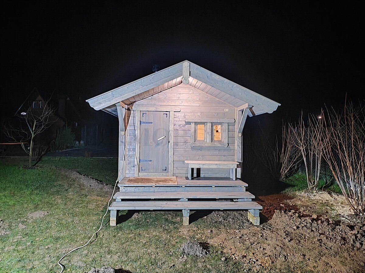 Каркасная баня «Калина Красная» — внешний вид. Фото 10