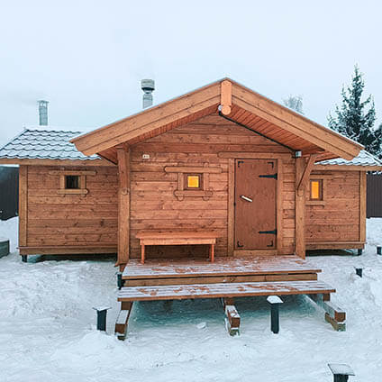 Баня «Заимка». Большое Кишнево, Московская область