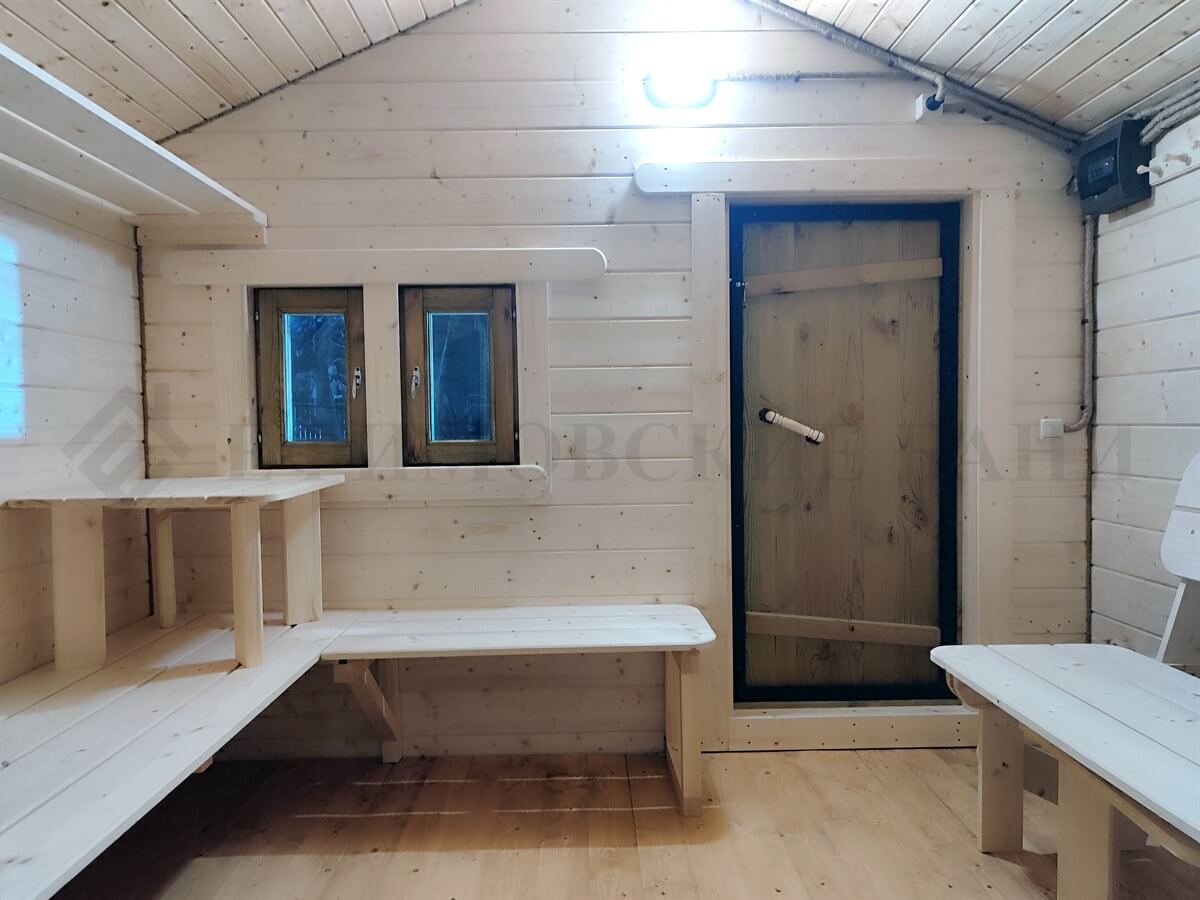 Каркасная баня «Калина Красная». Фото 12