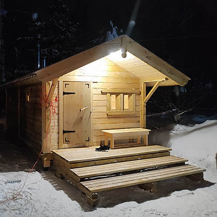 Баня «Калина Красная». Васькино, Московская область