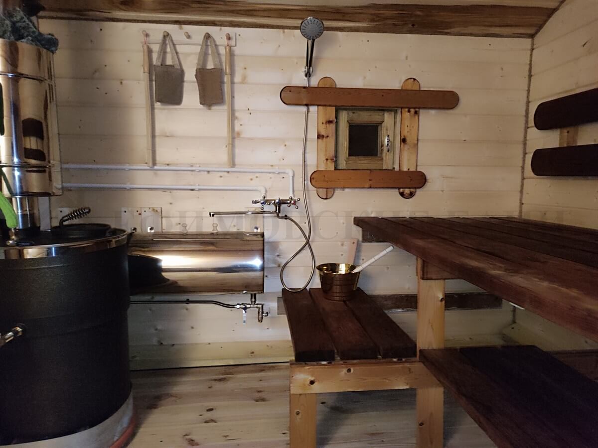 Каркасная баня «Калина Красная». Фото 2