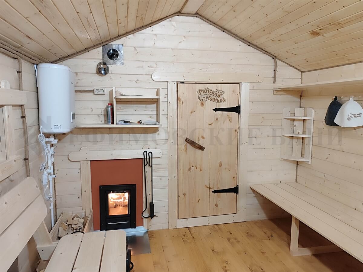 Каркасная баня «Калина Красная». Фото 4