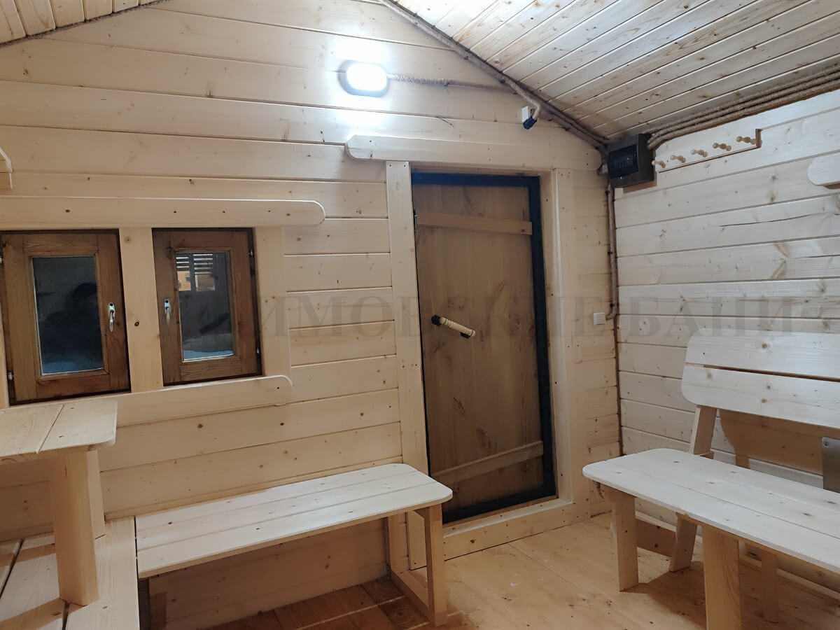 Каркасная баня «Калина Красная». Фото 8