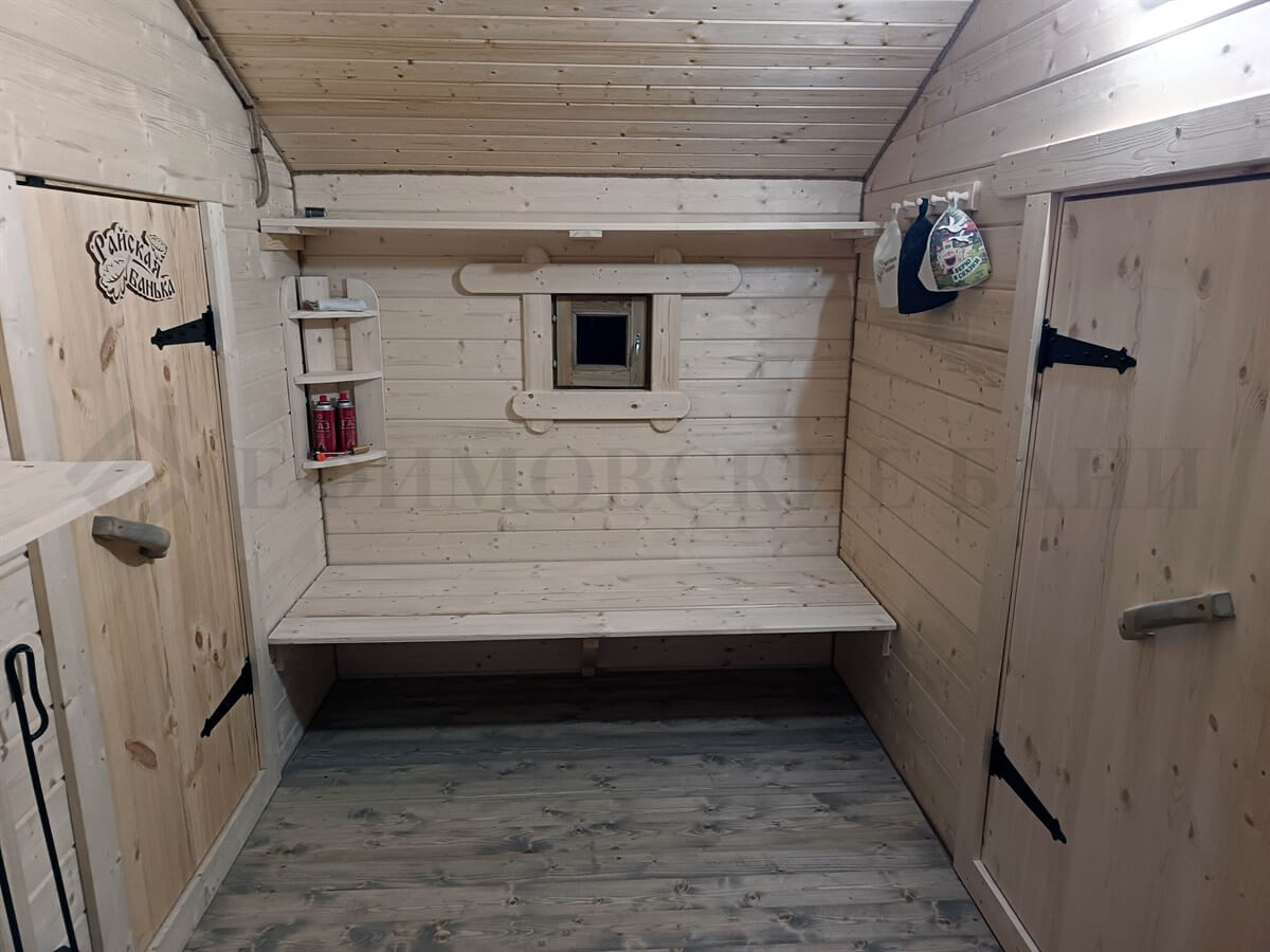 Каркасная баня «Белая Берёза». Фото 1