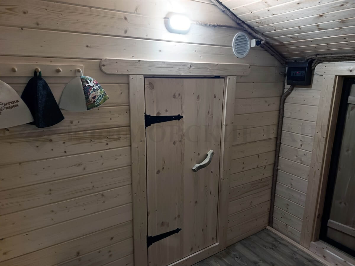 Каркасная баня «Белая Берёза». Фото 3