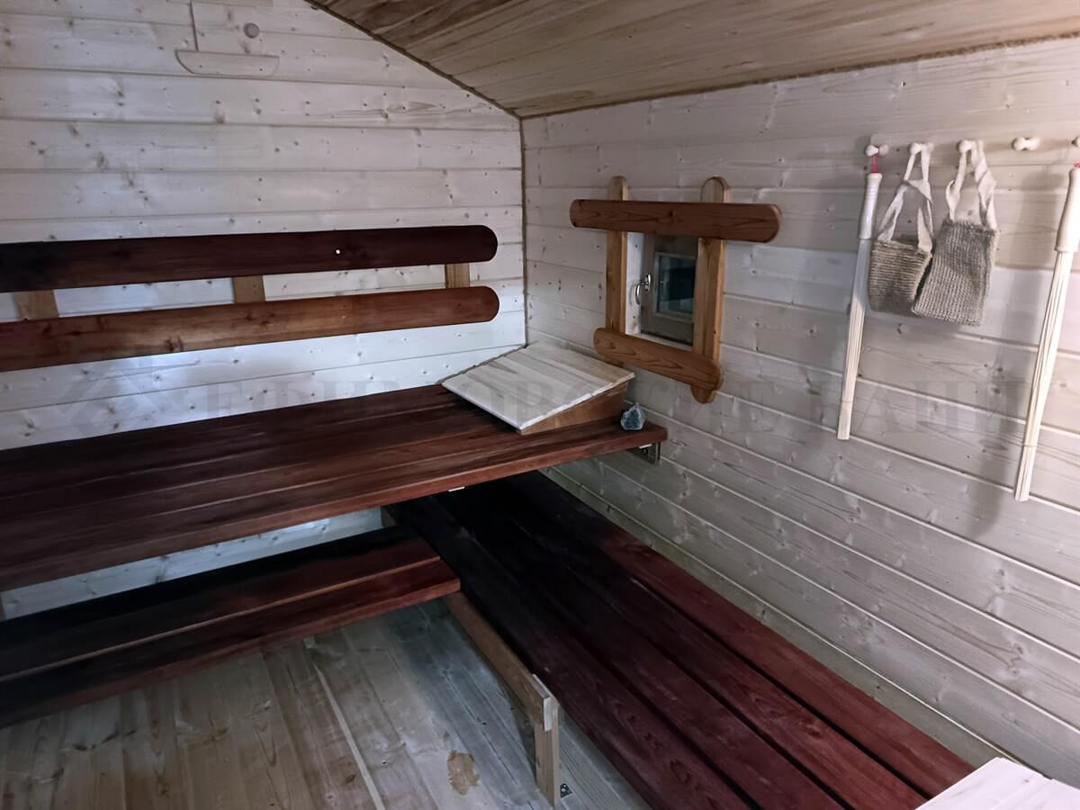 Каркасная баня «Белая Берёза». Фото 5