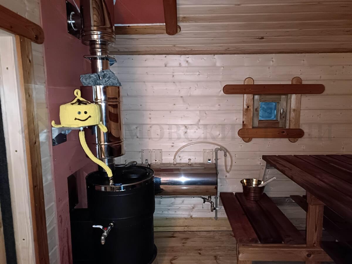 Каркасная баня «Белая Берёза». Фото 8