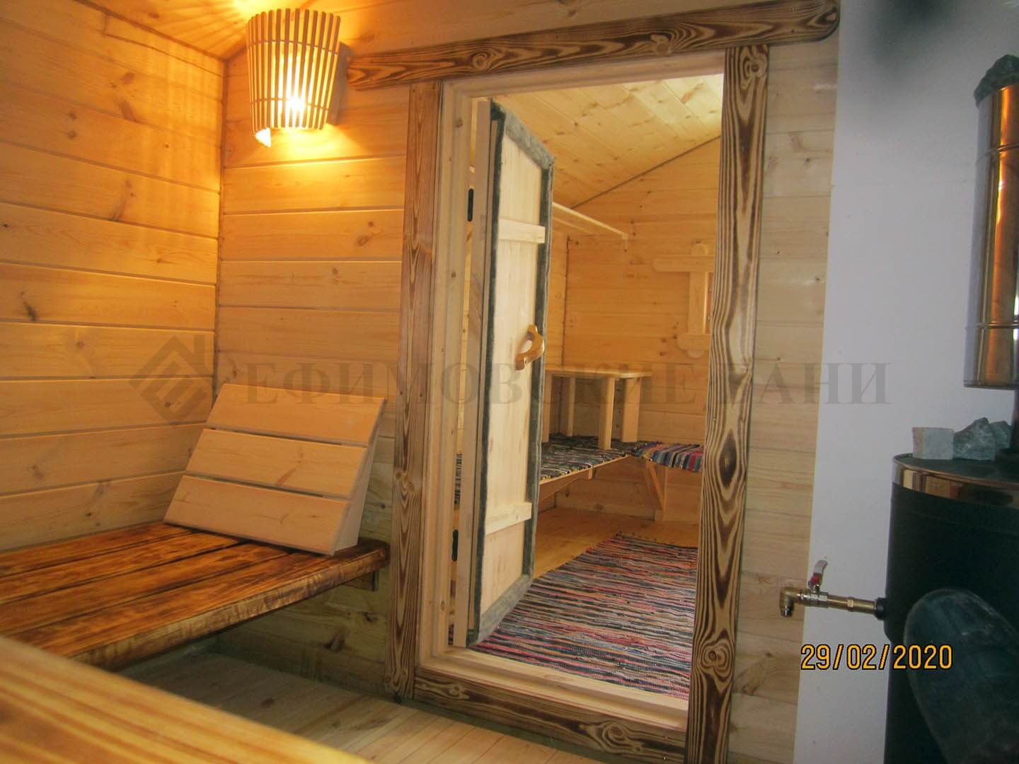 Каркасная баня «Калина Красная». Фото 13