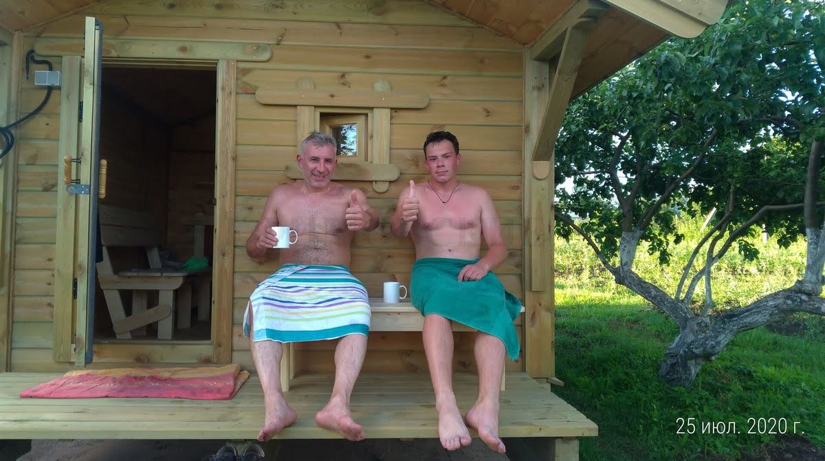 Каркасная баня «Калина Красная» — внешний вид. Фото 38
