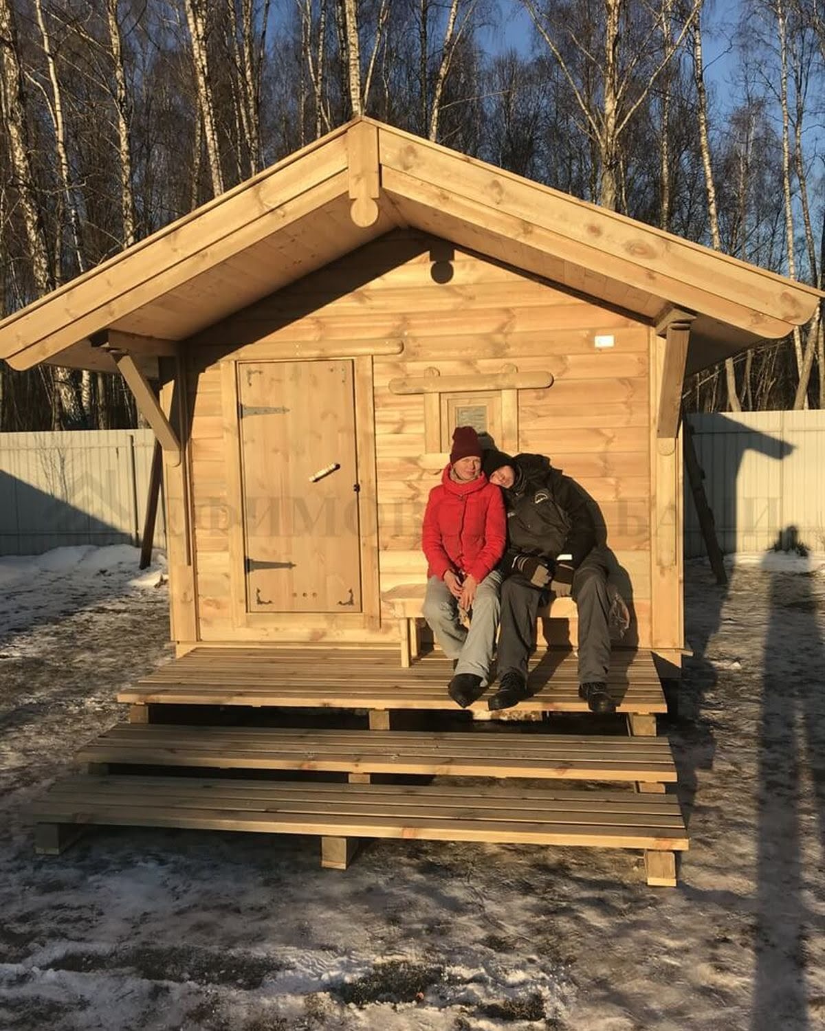 Каркасная баня «Калина Красная» — внешний вид. Фото 11