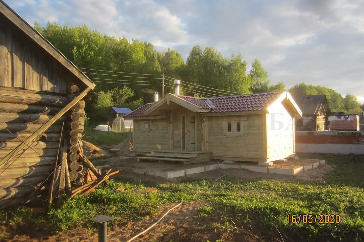 Каркасная баня «Белая Берёза» — внешний вид. Фото 14